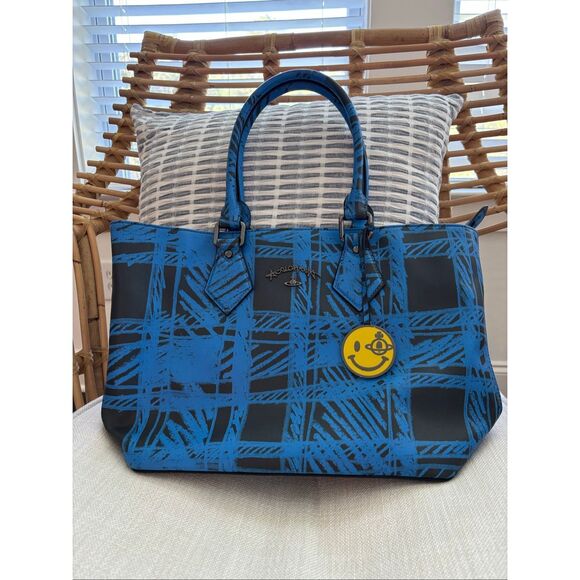 NWOT limited edition Vivienne Westwood joanna anglomania shopper tote, large, $9 - Picture 1 of 10